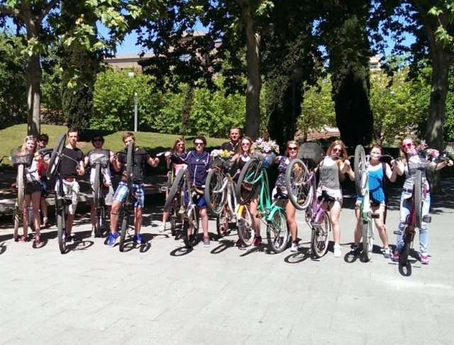 En bici por Barcelona